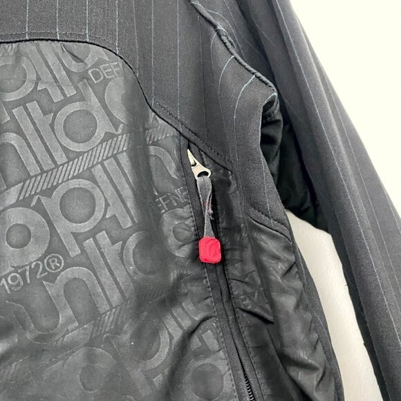 Ecko Unltd Track Jacket Men's Size Large Black Zip Up Mock Neck Outdoor Y2K - Picture 15 of 16